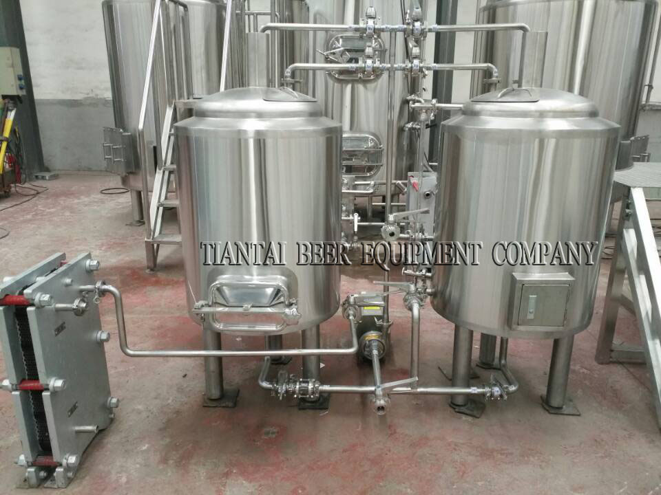 <b>100L 2-vessels Brewhouse</b>